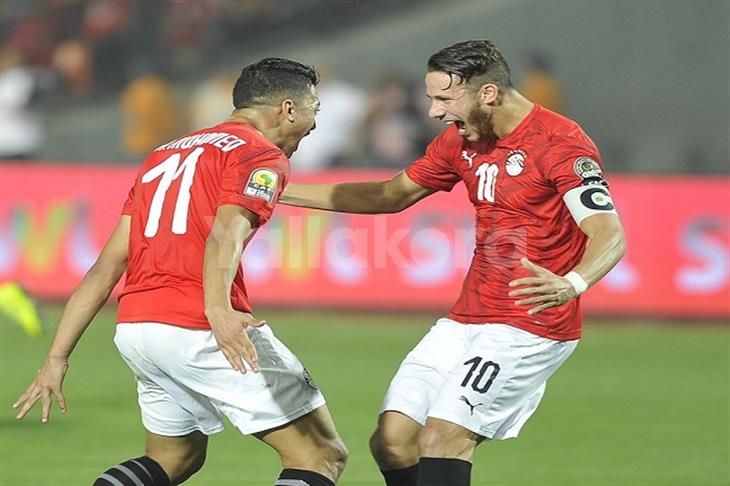 رمضان صبحي، مصطفى محمد، مصر الأوليمبي رمضان صبحي، مصطفى محمد، مصر الأوليمبي